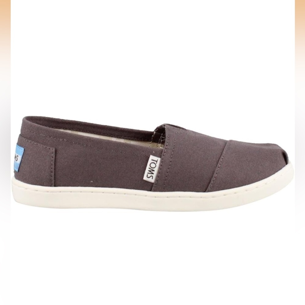 BRAND NEW TOMS Ash Canvas Womens Loafers Size 9